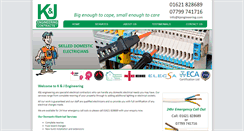 Desktop Screenshot of kj-electrical.com